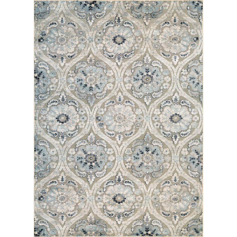 Ophelia & Co. Buehler Geometric Greige Area Rug & Reviews Wayfair